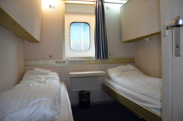 Meine Kabine auf der DFDS Seaways - für eine gemütliche Überfahrt nach Schottland ©entdecker-greise.de