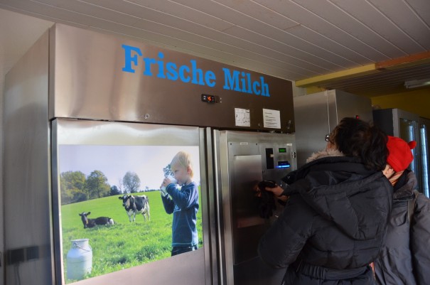 Die Milchzapfstation in Oberlerbach ©entdecker-greise.de