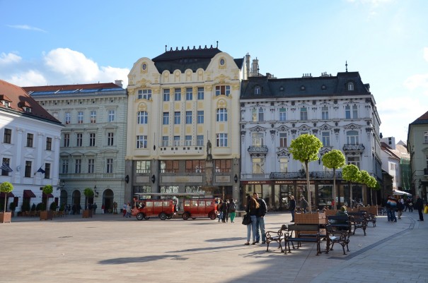 Der Marktplatz von Bratislava. ©entdecker-greise.de
