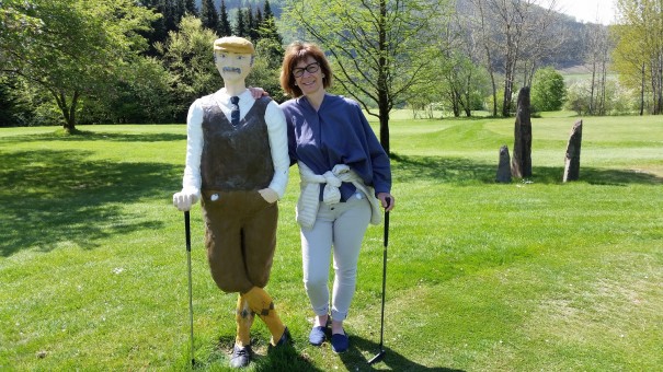 Mein Golf-Partner und ich ... war ein ganz ruhiger Typ! ©entdecker-greise.de