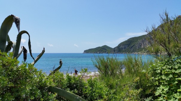 Blick auf die Bucht Agios Georgius ©www.entdecker-greise.de #corfelios